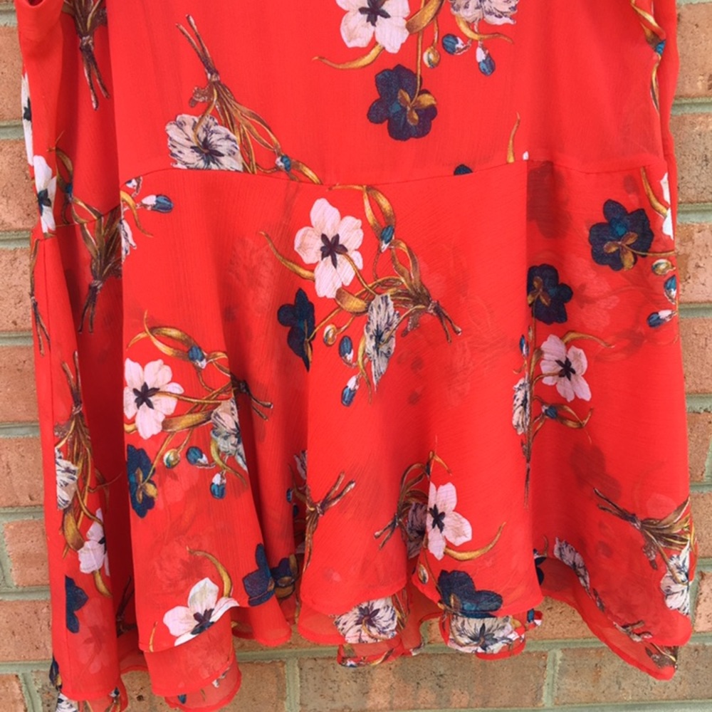 Chiffon, Flowy mini skirt